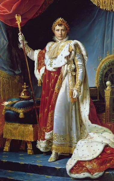 Картина Франсуа Жерара: Наполеон I в его коронационных одеждах