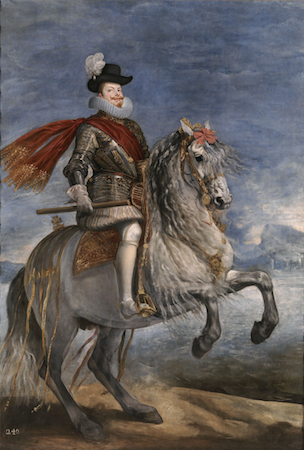 Картина Веласкеса: Конный портрет Филиппа III