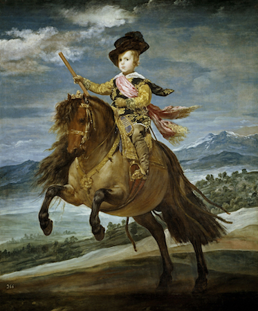 Картина Веласкеса: Конный портрет принца Бальтазара Карлоса